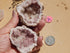 Pink Amethyst, Pink Amethyst Geode Pair**New Find** Pink Amethyst Cluster, Pink Amethyst from Argentina