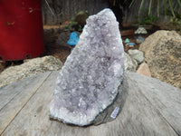 Amethyst Crystal Cluster Display Cut Base, Crystal Amethyst Cluster, Cluster Amethyst Crystal Display