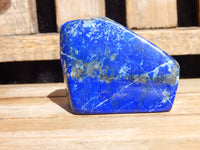 Lapis Lazuli Polished Freeform Stone Slab