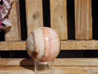 Rainbow Calcite Crystal Stone Sphere 2&quot;