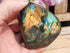 Labradorite Free Form Display, Polished Labradorite Crystal Free Form, Labradorite Protection Free Form Crystal