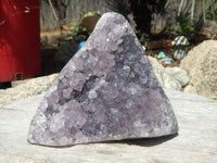 Amethyst Crystal Cluster Display Cut Base, Crystal Amethyst Cluster, Cluster Amethyst Crystal Display