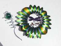 Dragonfly Kinetic 3D 12&quot; Metal Outdoor Garden Decor Wind Spinner Set, Dragonfly Wind Spinner w/battery motor & tail