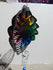 Mandala Sun Burst Kinetic 3D 12&quot; Metal Outdoor Garden Decor Wind Spinner Set, Mandala Sun Burst Wind Spinner w/battery motor & tail