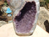 Amethyst Crystal Cluster Geode, Crystal Amethyst Cluster Geode Display, Geode Amethyst Crystal Cluster