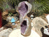 Amethyst Crystal Cluster Geode, Crystal Amethyst Cluster Geode Display, Geode Amethyst Crystal Cluster