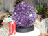 Amethyst Crystal Cluster Geode, Crystal Amethyst Cluster Geode Display, Geode Amethyst Crystal Cluster