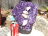 Amethyst Crystal Cluster Geode, Crystal Amethyst Cluster Geode Display, Geode Amethyst Crystal Cluster