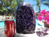 Amethyst Crystal Cluster Geode, Crystal Amethyst Cluster Geode Display, Geode Amethyst Crystal Cluster