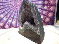 Amethyst Crystal Cluster Geode Cathedral Display, Crystal Amethyst Geode Cathedral, Amethyst Cluster Geode Display