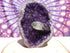 Amethyst Crystal Cluster Geode, Crystal Amethyst Cluster Geode Display, Geode Amethyst Crystal Cluster