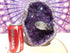 Amethyst Crystal Cluster Geode, Crystal Amethyst Cluster Geode Display, Geode Amethyst Crystal Cluster