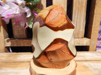 Polychrome Jasper Crystal Polished Flame, Polychrome Free Form Crystal Flame, Polychrome Jasper Flame Display, Polychrome Flame Free Form