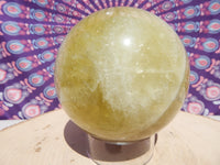 Citrine Quartz Crystal Sphere, Quartz Citrine Sphere Crystal, Crystal Quartz Sphere Citrine