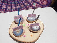 Agate Geode Crystal Cluster Card & Pen Holder