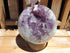 Amethyst Crystal Geode Open Mouth Sphere, Crystal Amethyst Sphere, Open Mouth Amethyst Sphere