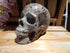 Chinese Painting Crystal Stone Carved Stone Skull