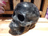 AMAZING**Black Tourmaline 5&quot; Crystal Carved Stone Skull