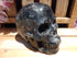 AMAZING**Black Tourmaline 5&quot; Crystal Carved Stone Skull