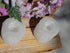 Selenite Flat Top Round Tealight Candle Holder, Selenite Tealight Holder, Selenite Candle Tealight Holder, Selenite Candle Holder Flat Top