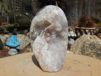 Amethyst Crystal Druzy Cluster Display, Druzy Crystal Amethyst