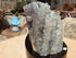 RARE** Green Amethyst Druzy Crystal Cluster Geode & Polished agate w/stand, *RARE*