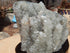 RARE** Green Amethyst Druzy Crystal Cluster Geode & Polished agate w/stand, *RARE*