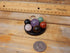 Chakra Crystal Polished Sphere Set w/7 Star Stand, Crystal Chakra Sphere Set with 7 Star Plate, Star Plate with Chakra Polished Sphere Set