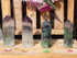 Fluorite Crystal Point Towers, Crystal Fluorite Tower Point, Point Fluorite, Fluorite Wand, Fluorite Obelisk