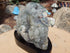 RARE** Green Amethyst Druzy Crystal Cluster Geode & Polished agate w/stand, *RARE*