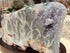 RARE** Green Amethyst Druzy Crystal Cluster Geode & Polished agate w/stand, *RARE*