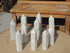 Howlite Crystal Point Tower, White Howlite Crystal Tower Point, Howlite Point Tower Crystal, Howlite Obelisk, White Howlite Crystal Obelisk