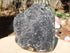 RARE** Black Amethyst Crystal Cut Base, Black Amethyst Crystal Display *RARE*, Crystal Cluster Black Amethyst cut base