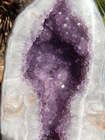 Amethyst Crystal Cluster Cathedral, Crystal Amethyst Cluster Cathedral Display, Cathedral Amethyst Crystal Cluster
