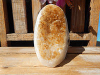 Citrine Crystal Cluster Geode Cut Base Polished, Polished Crystal Citrine Cluster, Citrine Cluster Geode Polished Crystal