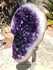 Amethyst Crystal Cluster Display with Stand, Crystal Amethyst Display Cluster, Cluster Amethyst Crystal Display, Amethyst Crystal