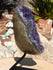 Amethyst Crystal Cluster Display with Stand, Crystal Amethyst Display Cluster, Cluster Amethyst Crystal Display, Amethyst Crystal