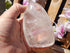 Clear Quartz Crystal Free Form Display, Crystal Quartz Polished Stone, Polished Crystal Quartz Freeform, Crystal Quartz