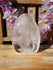 Clear Quartz Crystal Free Form Display, Crystal Quartz Polished Stone, Polished Crystal Quartz Freeform, Crystal Quartz