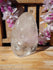 Clear Quartz Crystal Free Form Display, Crystal Quartz Polished Stone, Polished Crystal Quartz Freeform, Crystal Quartz