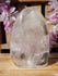 Clear Quartz Crystal Free Form Display, Crystal Quartz Polished Stone, Polished Crystal Quartz Freeform, Crystal Quartz