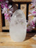 Clear Quartz Crystal Free Form Display, Crystal Quartz Polished Stone, Polished Crystal Quartz Freeform, Crystal Quartz