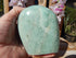 Amazonite Crystal Free Form Display, Crystal Amazonite Polished Stone, Polished Crystal Amazonite Freeform, Crystal Amazonite Polished