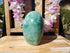 Amazonite Crystal Free Form Display, Crystal Amazonite Polished Stone, Polished Crystal Amazonite Freeform, Crystal Amazonite Polished