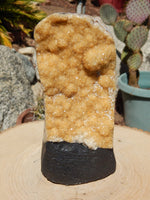 Citrine Crystal Cluster Geode Cut Base Polished, Polished Crystal Citrine Cluster, Citrine Cluster Geode Polished Crystal