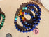 Chakra Bead Bracelets~ Malachite, Amethyst, Rose Quartz, Lapis Lazuli