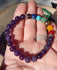 Chakra Bead Bracelets~ Malachite, Amethyst, Rose Quartz, Lapis Lazuli