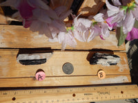 Black Tourmaline Crystal Matrix Display, Raw Black Tourmaline Stone, Black Crystal Tourmaline, Tourmaline Raw Black