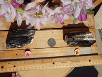 Black Tourmaline Crystal Matrix Display, Raw Black Tourmaline Stone, Black Crystal Tourmaline, Tourmaline Raw Black