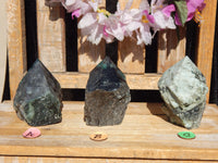 Emerald Crystal Polished Point, Polished Emerald Point Crystal, Crystal Emerald Point, Emerald Polished Point